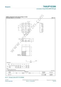 74AUP1G386GF Datasheet Page 14