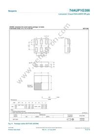 74AUP1G386GF Datasheet Page 15