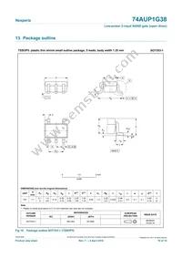 74AUP1G38GN Datasheet Page 10