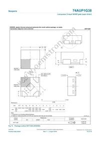 74AUP1G38GN Datasheet Page 15