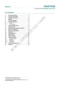 74AUP1G38GN Datasheet Page 19