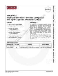 74AUP1G56L6X Datasheet Page 2