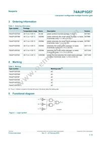 74AUP1G57GN Datasheet Page 2