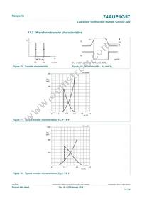 74AUP1G57GN Datasheet Page 14