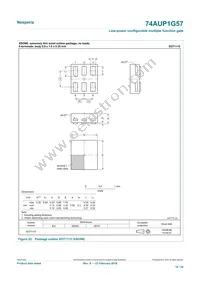 74AUP1G57GN Datasheet Page 18