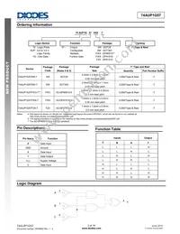 74AUP1G57W6-7 Datasheet Page 2
