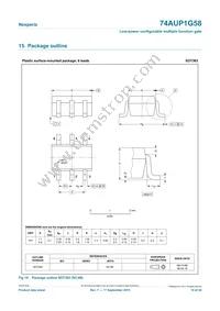 74AUP1G58GF Datasheet Page 15