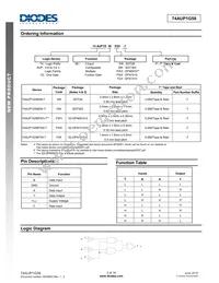 74AUP1G58W6-7 Datasheet Page 2