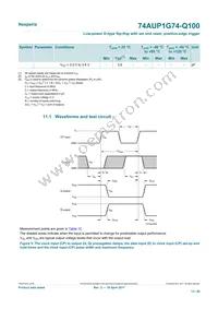 74AUP1G74DC-Q100H Datasheet Page 13