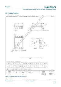 74AUP1G74GD Datasheet Page 19