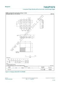 74AUP1G74GD Datasheet Page 23