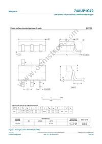 74AUP1G79GN Datasheet Page 15