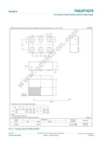 74AUP1G79GN Datasheet Page 16