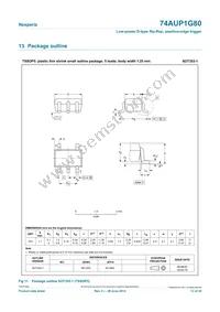 74AUP1G80GS Datasheet Page 13