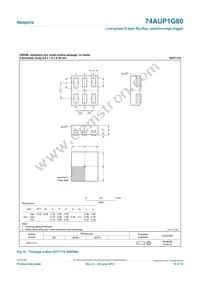 74AUP1G80GS Datasheet Page 16