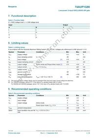 74AUP1G86GN Datasheet Page 4