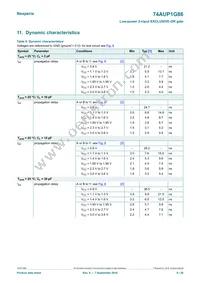 74AUP1G86GN Datasheet Page 8