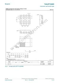 74AUP1G885GD Datasheet Page 14
