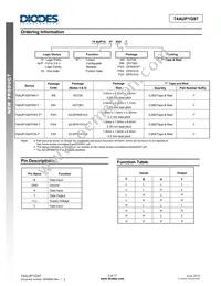 74AUP1G97FW4-7 Datasheet Page 2