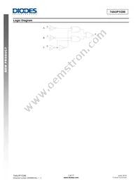 74AUP1G98DW-7 Datasheet Page 3