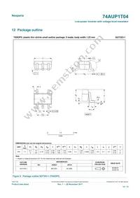 74AUP1T04GWH Datasheet Page 10