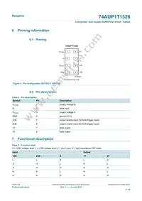 74AUP1T1326GT Datasheet Page 3