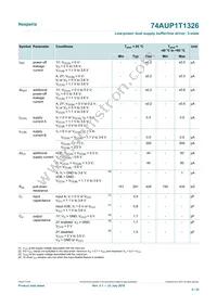 74AUP1T1326GT Datasheet Page 6
