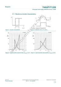 74AUP1T1326GT Datasheet Page 8