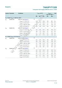 74AUP1T1326GT Datasheet Page 15