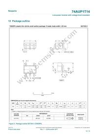 74AUP1T14GXH Datasheet Page 10