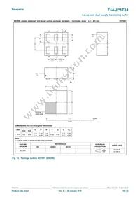 74AUP1T34GF Datasheet Page 16