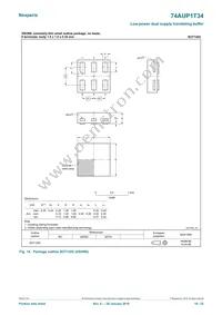 74AUP1T34GF Datasheet Page 18