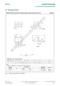 74AUP1T34GW-Q100H Datasheet Page 13