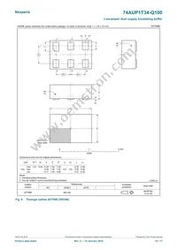 74AUP1T34GW-Q100H Datasheet Page 14