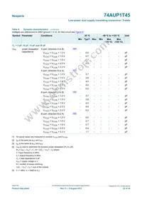 74AUP1T45GM Datasheet Page 22