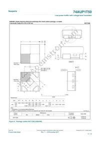 74AUP1T50GWH Datasheet Page 11