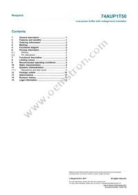 74AUP1T50GWH Datasheet Page 15