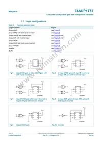74AUP1T57GF Datasheet Page 4