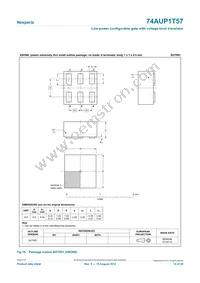 74AUP1T57GF Datasheet Page 14