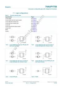 74AUP1T58GN Datasheet Page 4