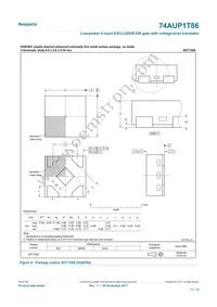 74AUP1T86GWH Datasheet Page 11