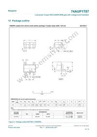 74AUP1T87GXH Datasheet Page 10