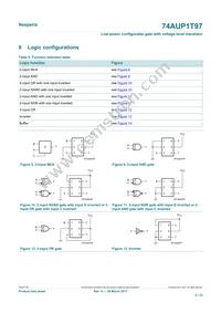 74AUP1T97GS Datasheet Page 5