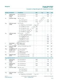 74AUP1T97GS Datasheet Page 8
