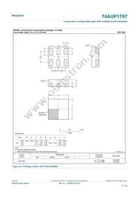 74AUP1T97GS Datasheet Page 17