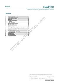 74AUP1T97GS Datasheet Page 23