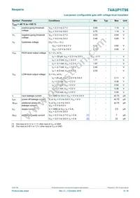 74AUP1T98GN Datasheet Page 8