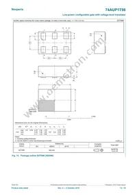74AUP1T98GN Datasheet Page 13