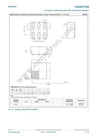 74AUP1T98GN Datasheet Page 14