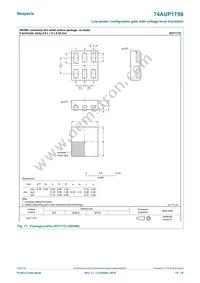 74AUP1T98GN Datasheet Page 15